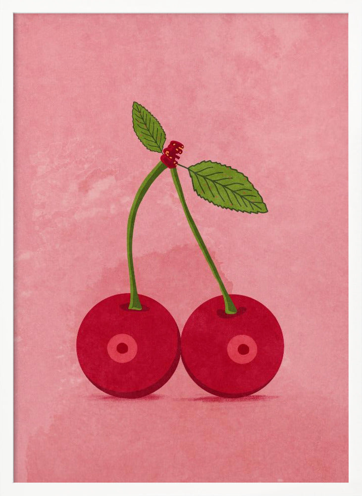 Cherry Boobs Poster