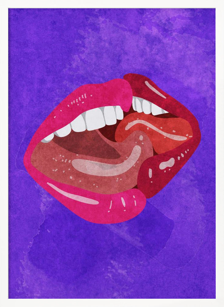 Kissing Poster