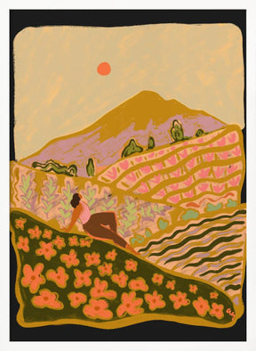 Field Of Flowers Poster