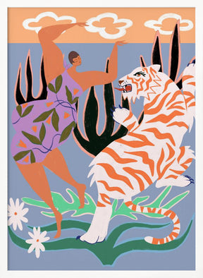 Hello Tiger Poster