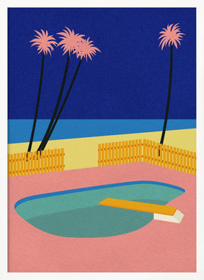 Malibu Beach Poster