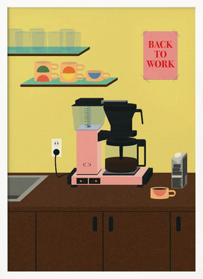 Back To Work Poster