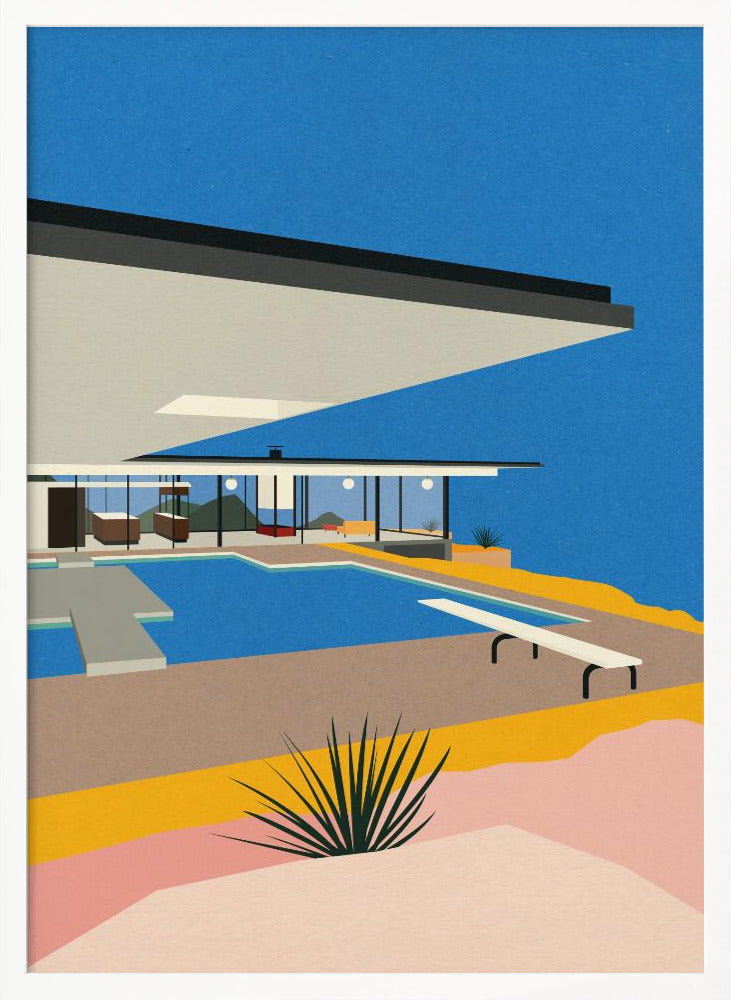 La Stahl House Poster