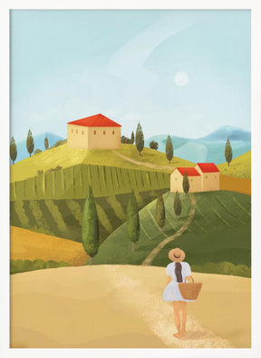 Tuscany Poster