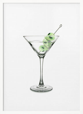 UFO Martini Poster