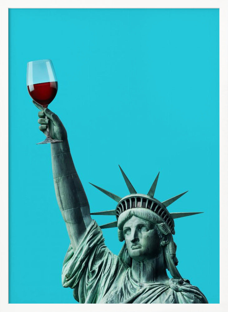 Liberty of Drinking Poster