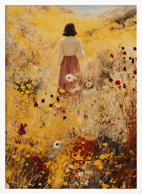 In The Yellow Fields Poster