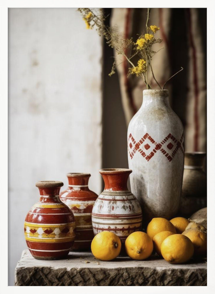 Moroccan Still Life No 10 Poster