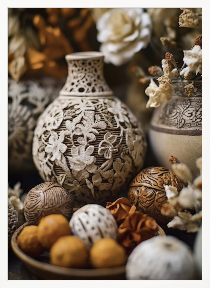 Moroccan Still Life No12 Poster