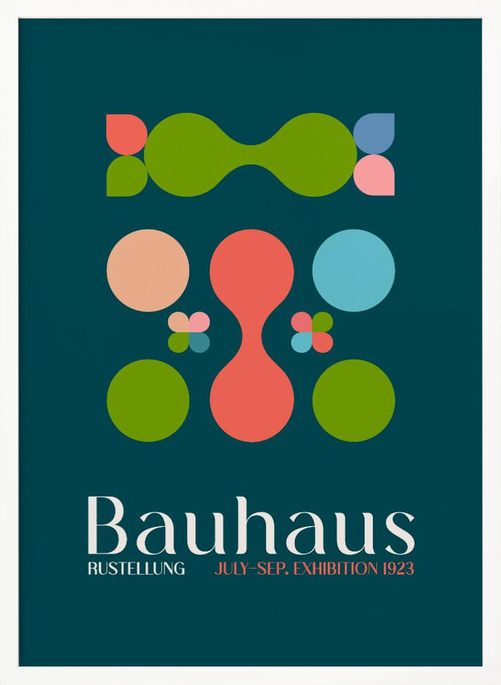 Labutlar Yesil Mavi Poster