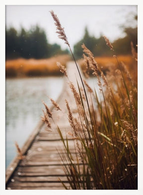 By The Lake Poster