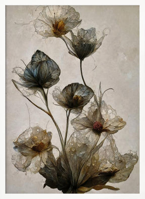 Dry Flowers No 6 Poster