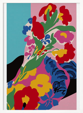 Market Flowers Poster