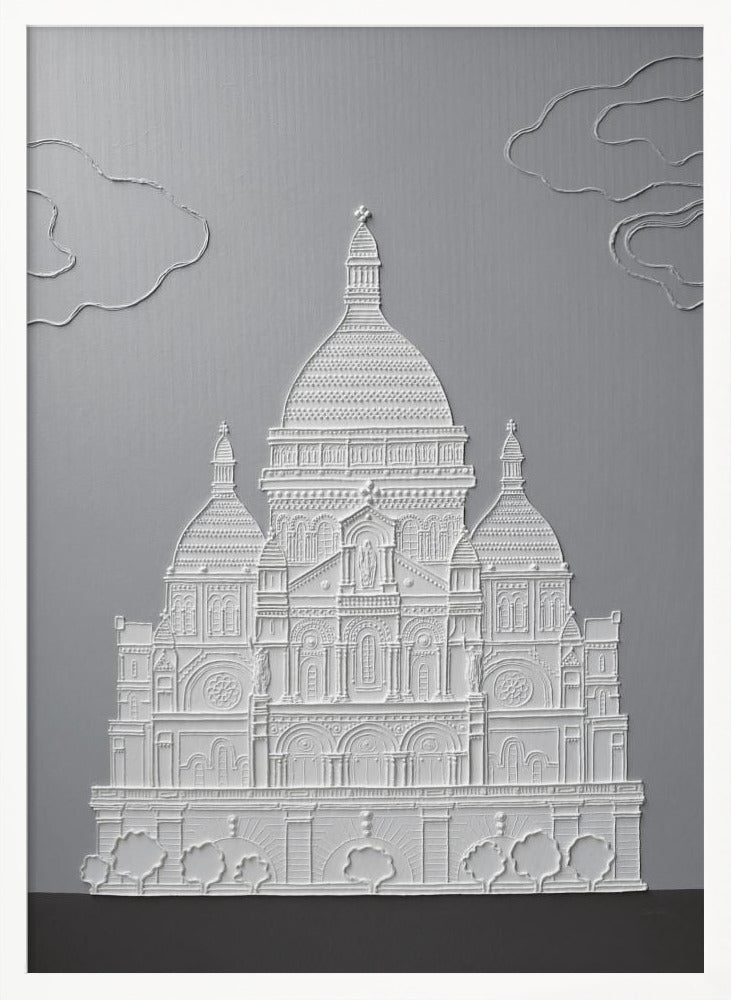 SACRE COEUR DE MONTMARTRE Poster