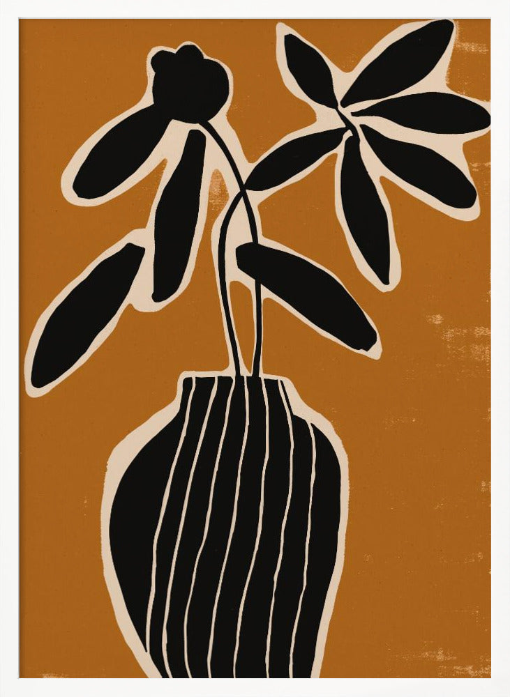 Ochre Still lIfe No 2 Poster