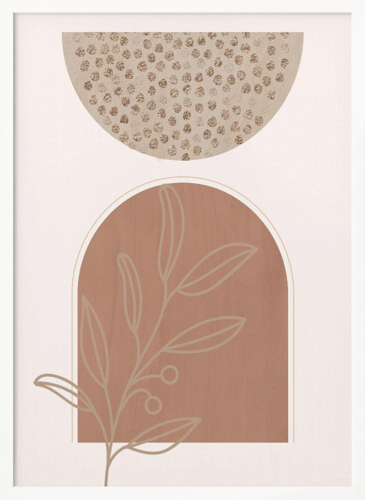 Boho Beige 2 Poster