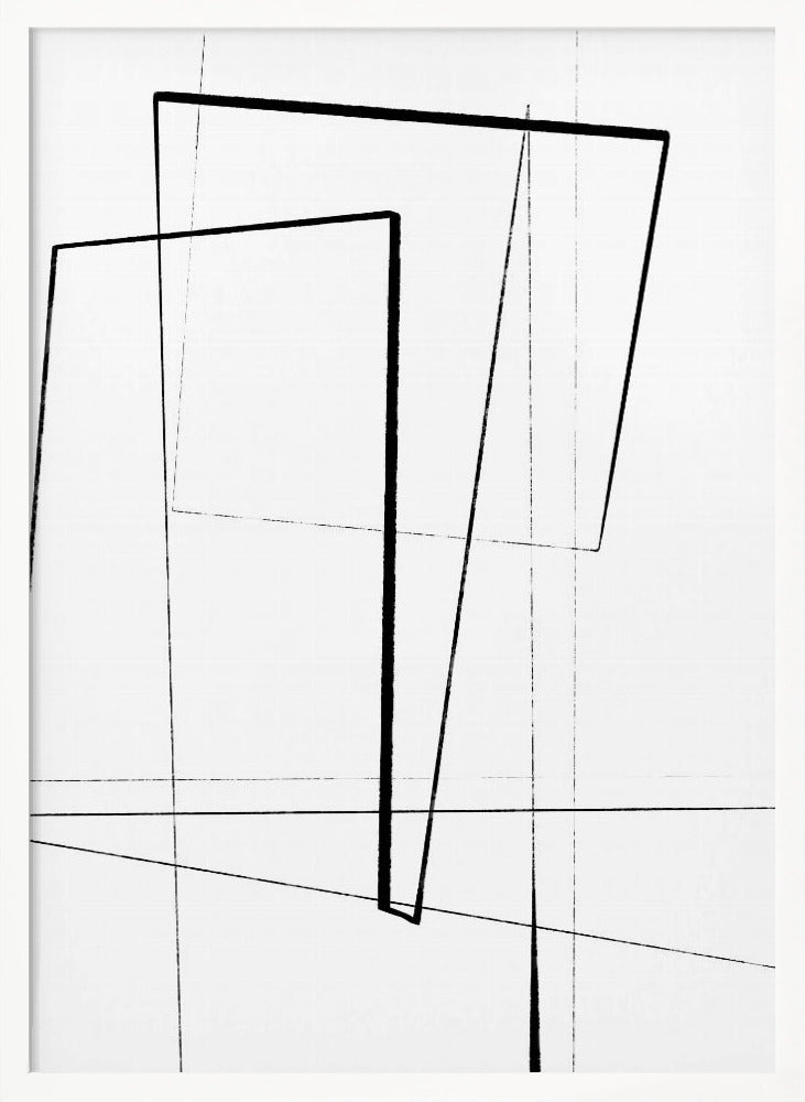 Angular Lines No 2 Poster