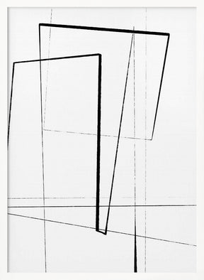 Angular Lines No 2 Poster