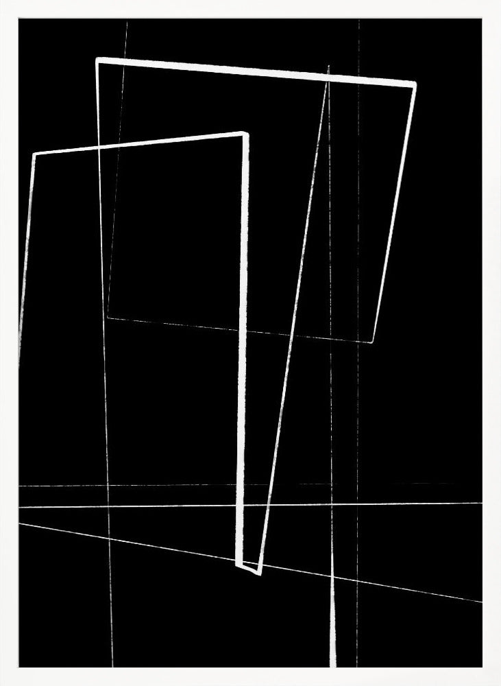 Angular Lines No 3 Poster