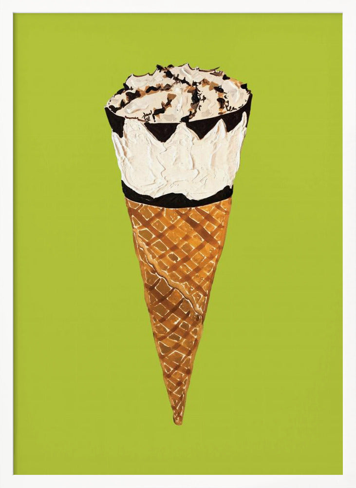 Cornetto On Pistachio Poster