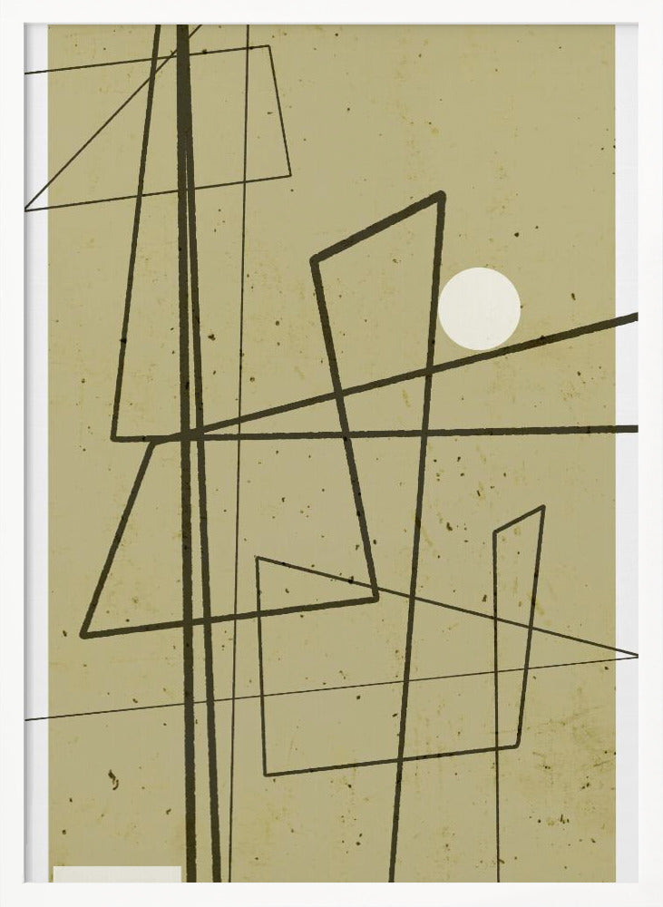 Angular Lines no 9 Poster