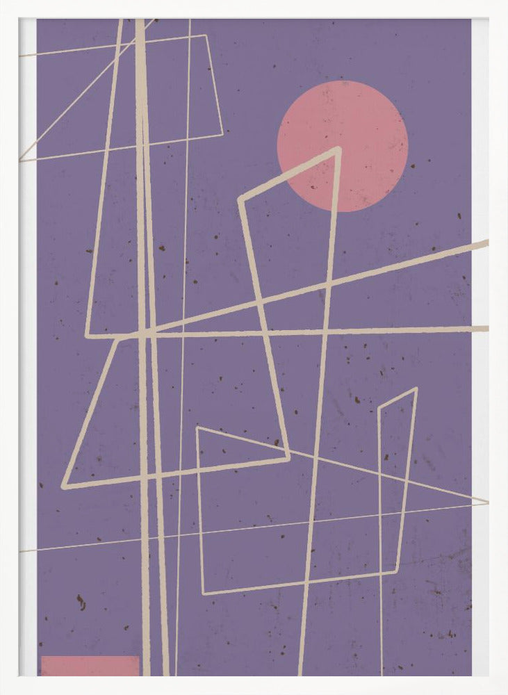 Angular Lines no 12 Poster