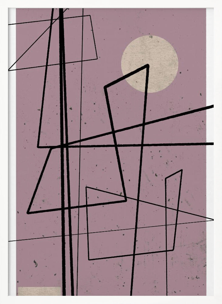 Angular Lines no 13 Poster