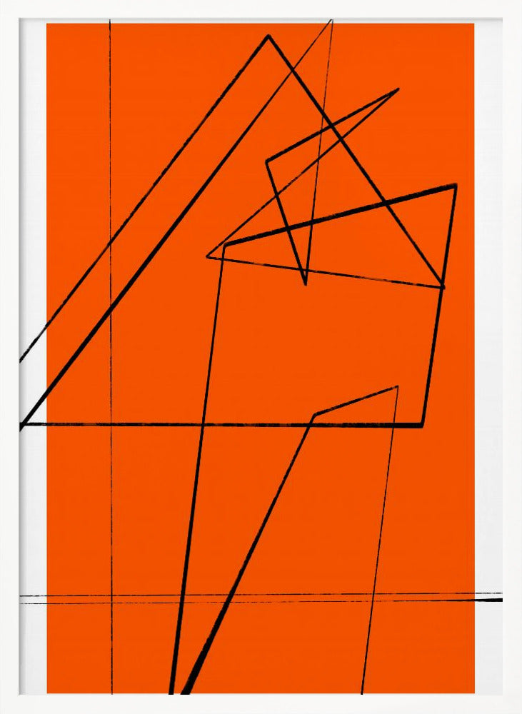 Angular Lines Poster