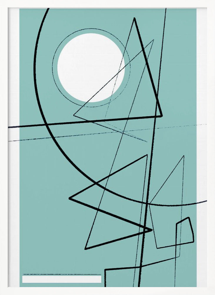 Angular Lines No 20 Poster