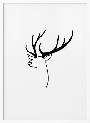 The deer Poster