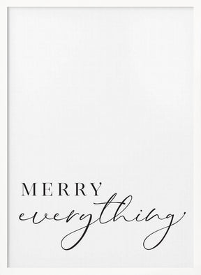 Merry everything Poster