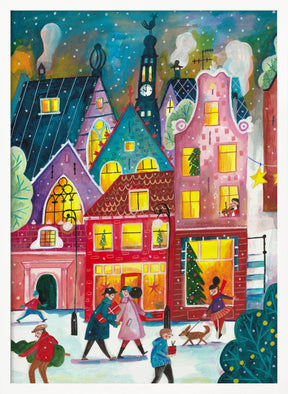 Christmas in Amsterdam Poster