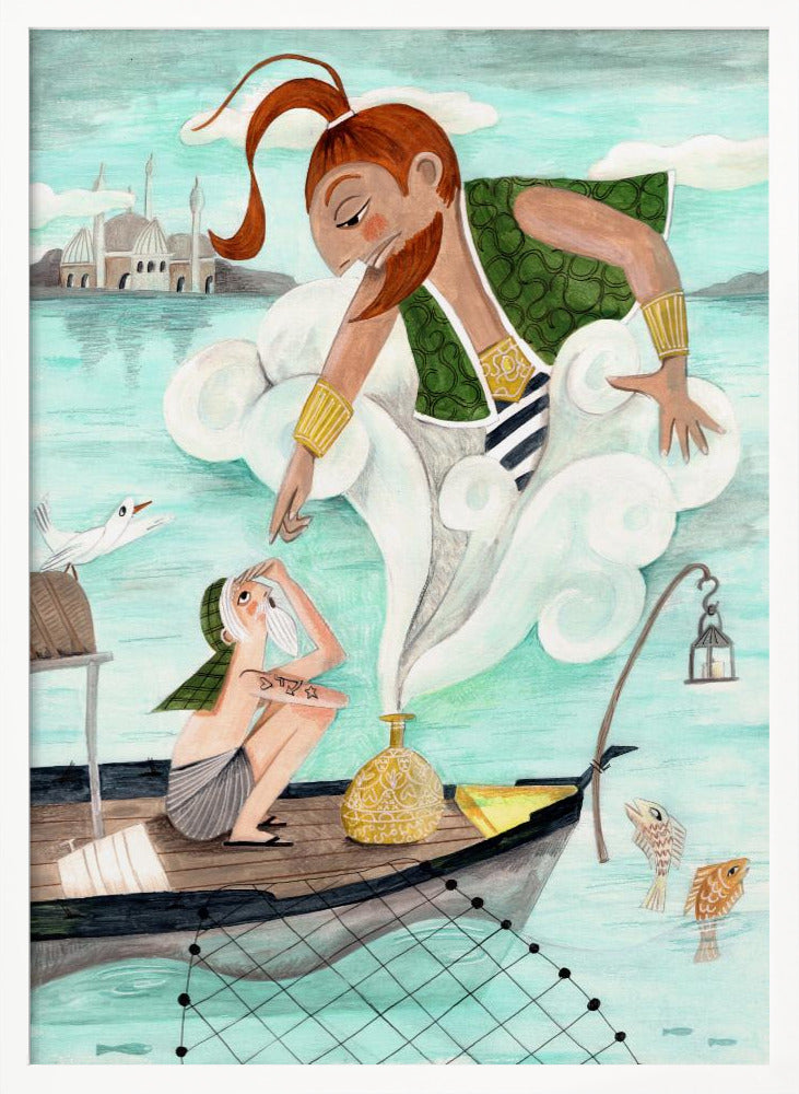 The Fisherman and the Jinni Poster