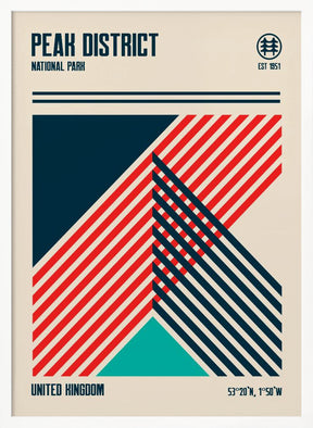 Peak District National Park Travel Poster Poster