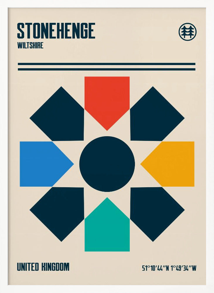 Stonehenge Travel Poster Poster