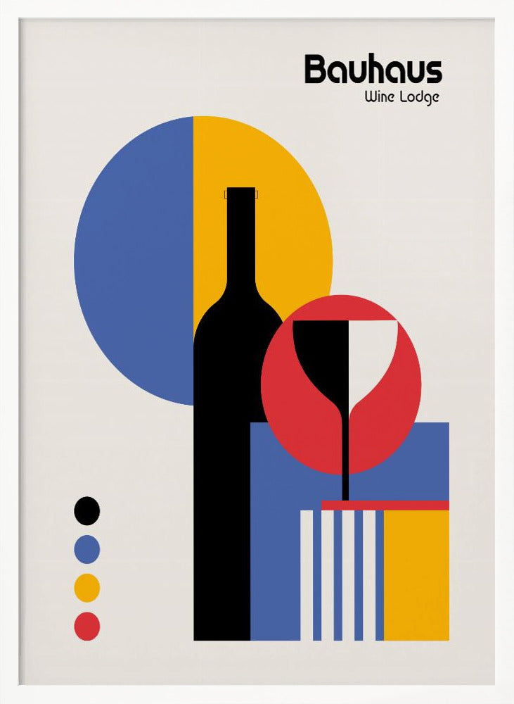 Bauhaus Wine Lodge Poster