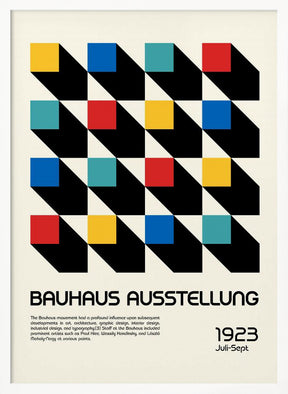 Bauhaus Ausstellung Poster