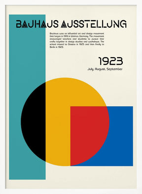 Bauhaus Ausstellung Poster