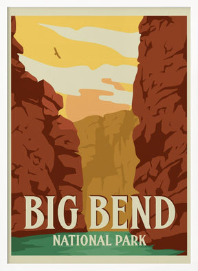 Big Bend National Park Travel Print Poster