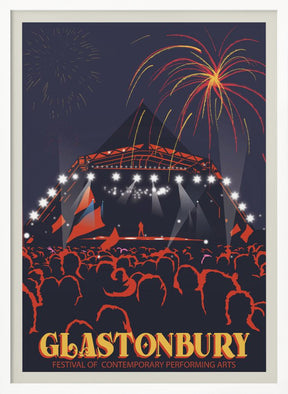 Glastonbury Festival Print Poster