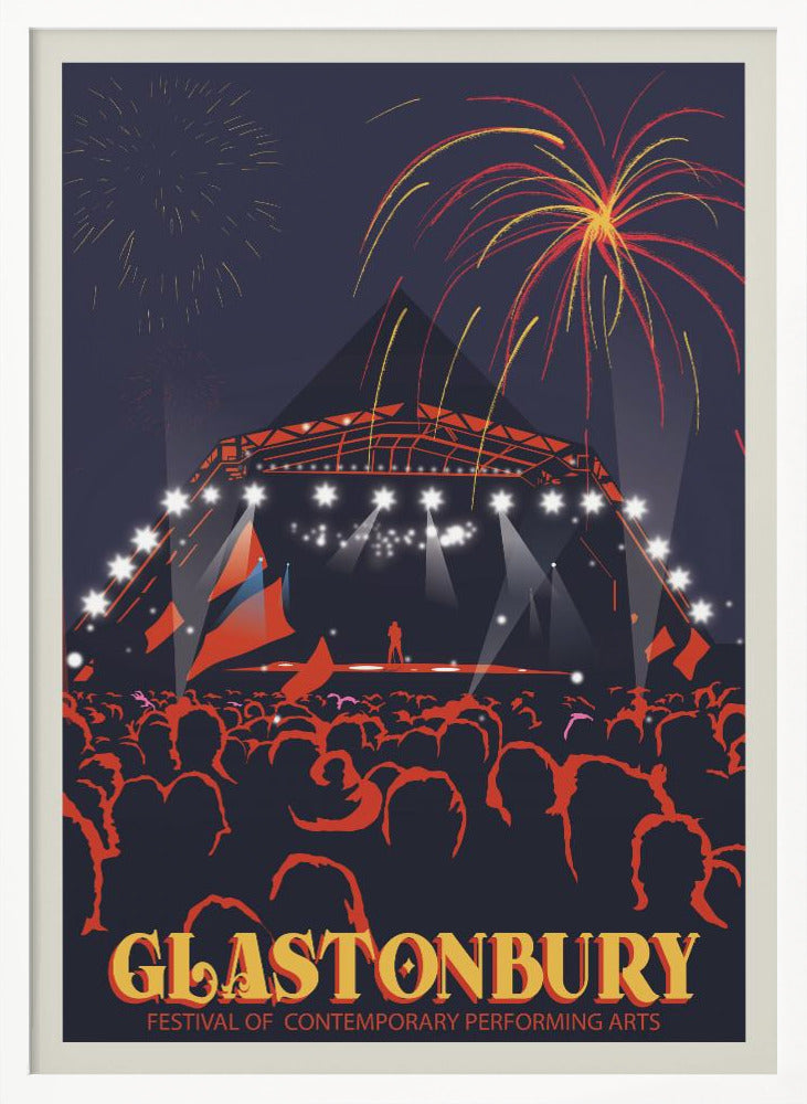 Glastonbury Festival Print Poster