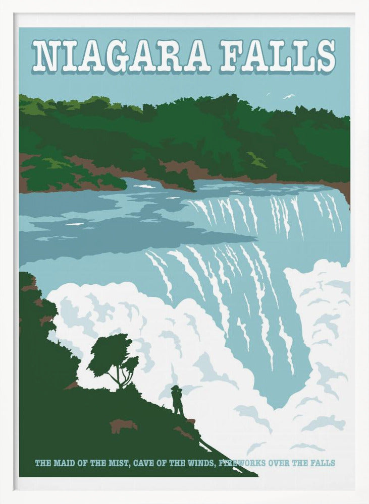 Niagara FallsTravel Print Poster