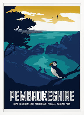 Pembrokeshire Travel Print Poster