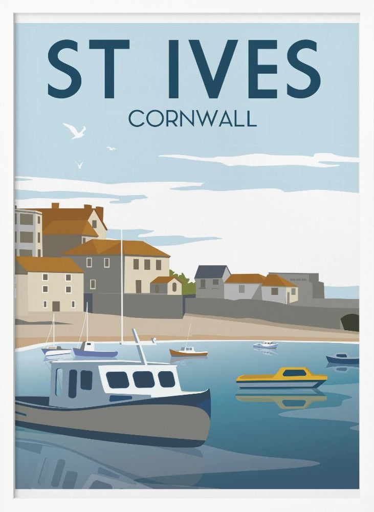 St Ives Travel Print Poster