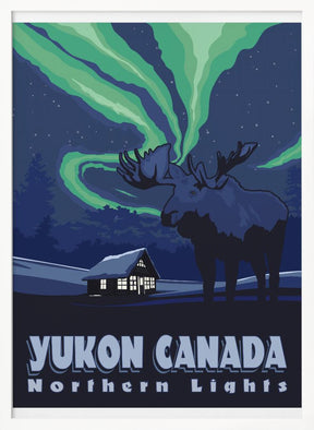 Yukon Canada Travel Print Poster