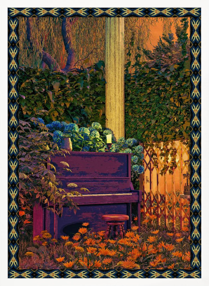 PIANO IN FOREST Poster