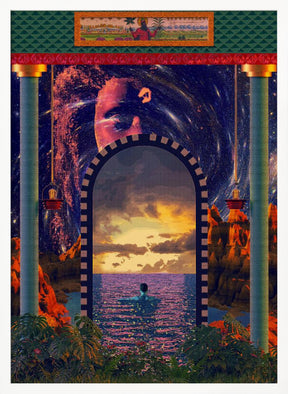 PORTAL TO AN OCEAN Poster