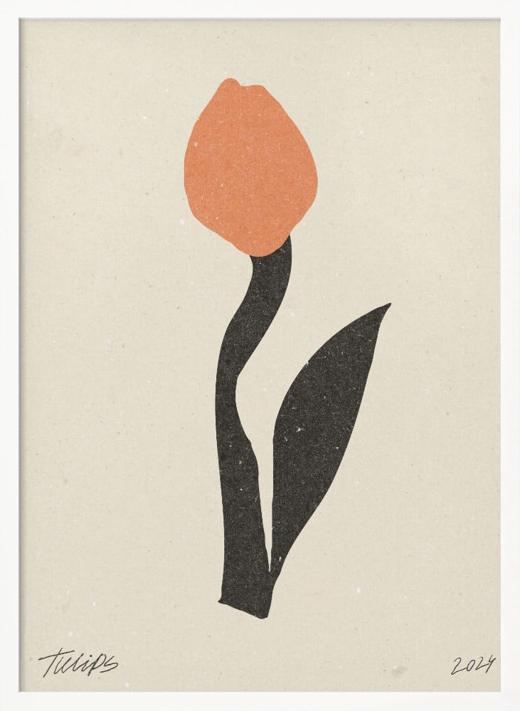 Modern Flower 01 Poster