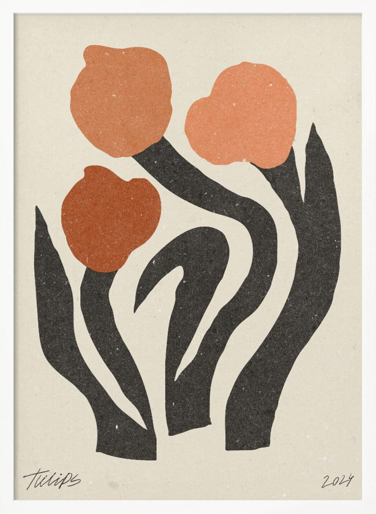 Modern Flower 02 Poster