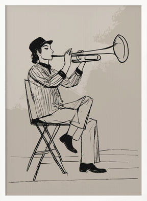 Trumpet Man Poster